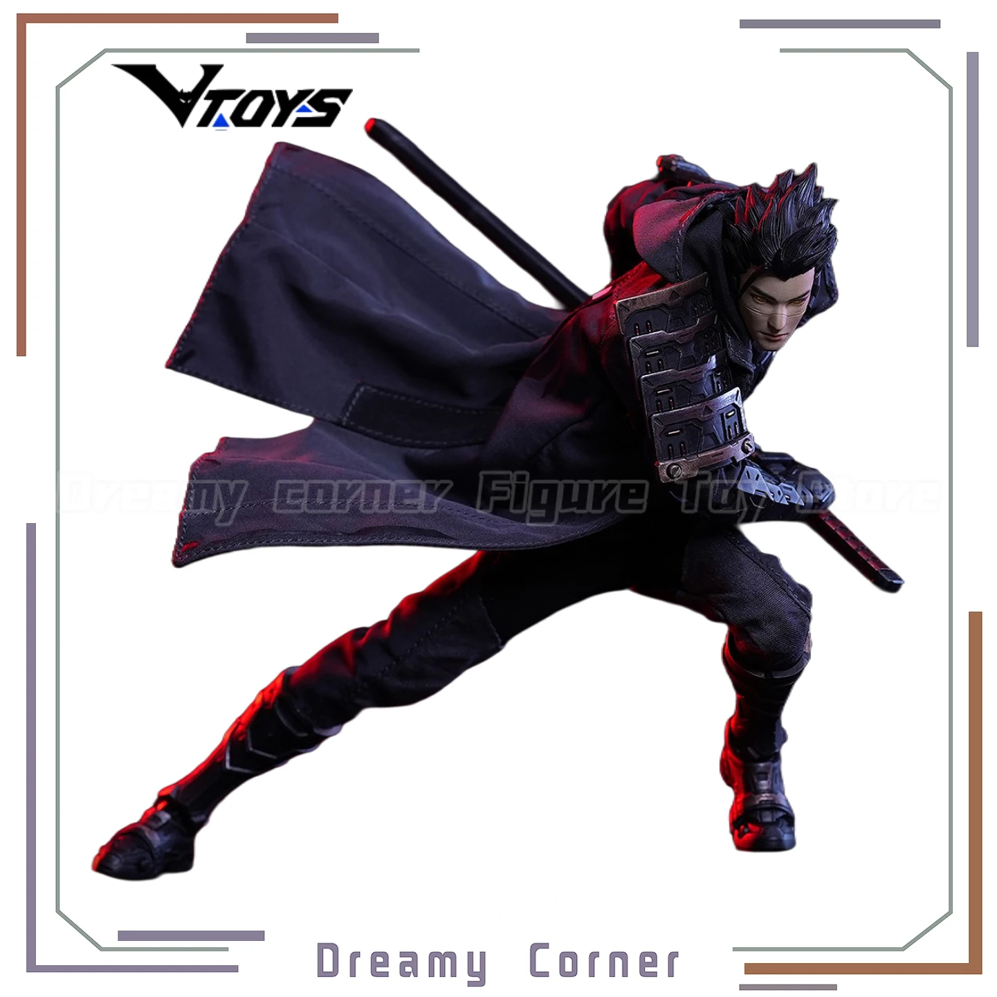 

【Pre-sale】Original VTOYS Cyberpunk Samurai:Taki 1/12 Action Figure Model Toys Collection