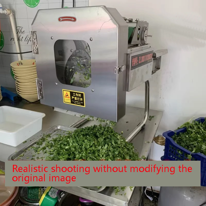 Commercial Vegetable Cutter Automatic Electric Cucumber Slicer Potato Shredder Food Chopper