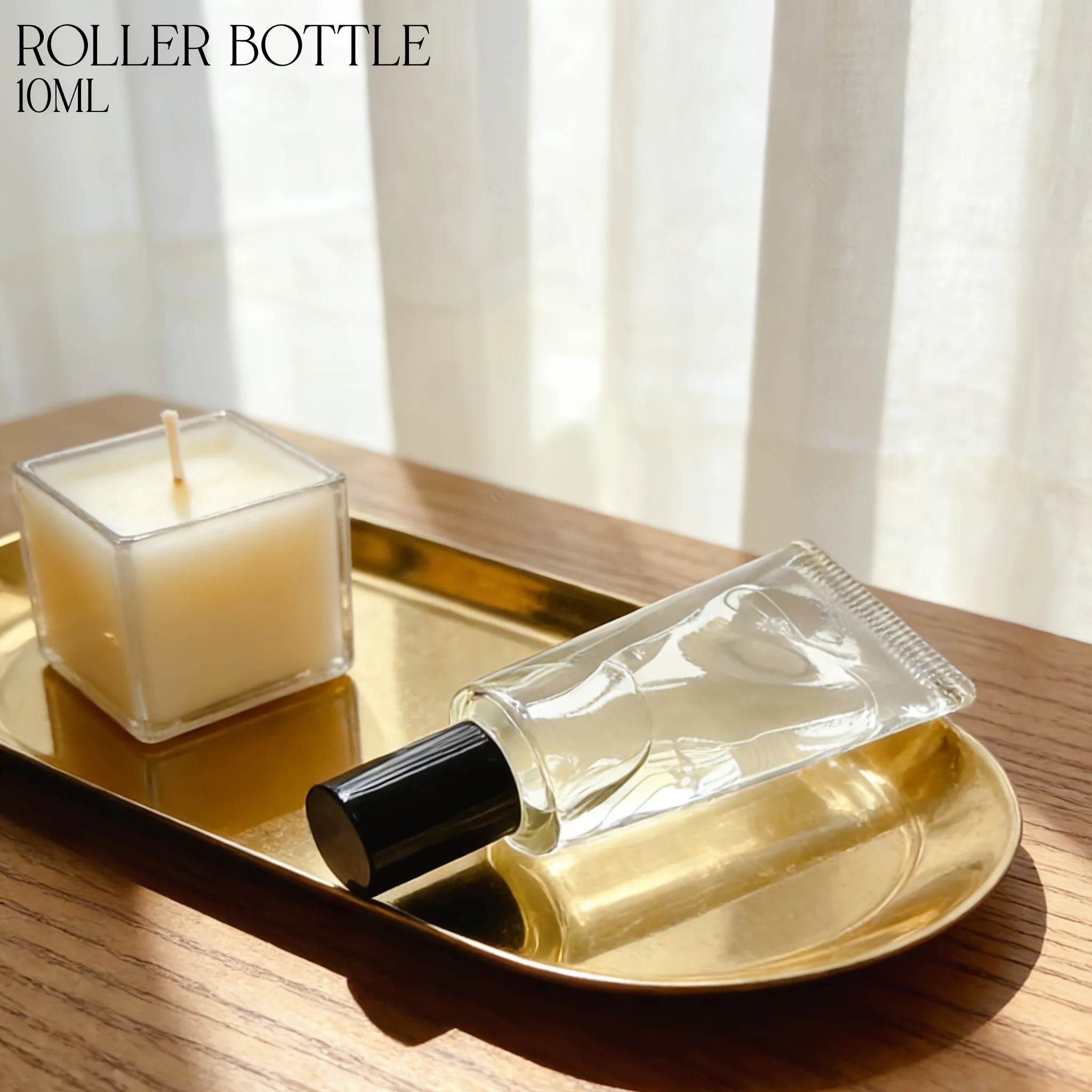 1pc 10ml Clear Glass Roll-On B - Perfume Fragrance Story recension och pris