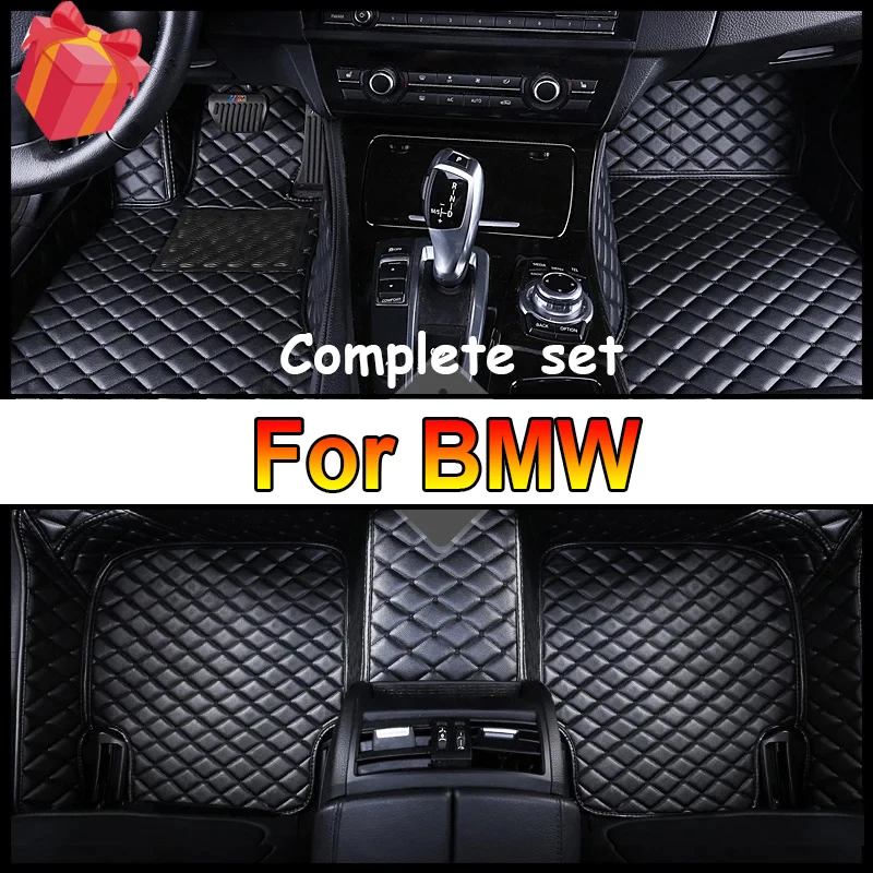 

Автомобильный напольный коврик на заказ для BMW X5 E53 1999-2006 E70 F15 G05 2018-2023 IX 2023, детали интерьера, аксессуары из искусственной кожи