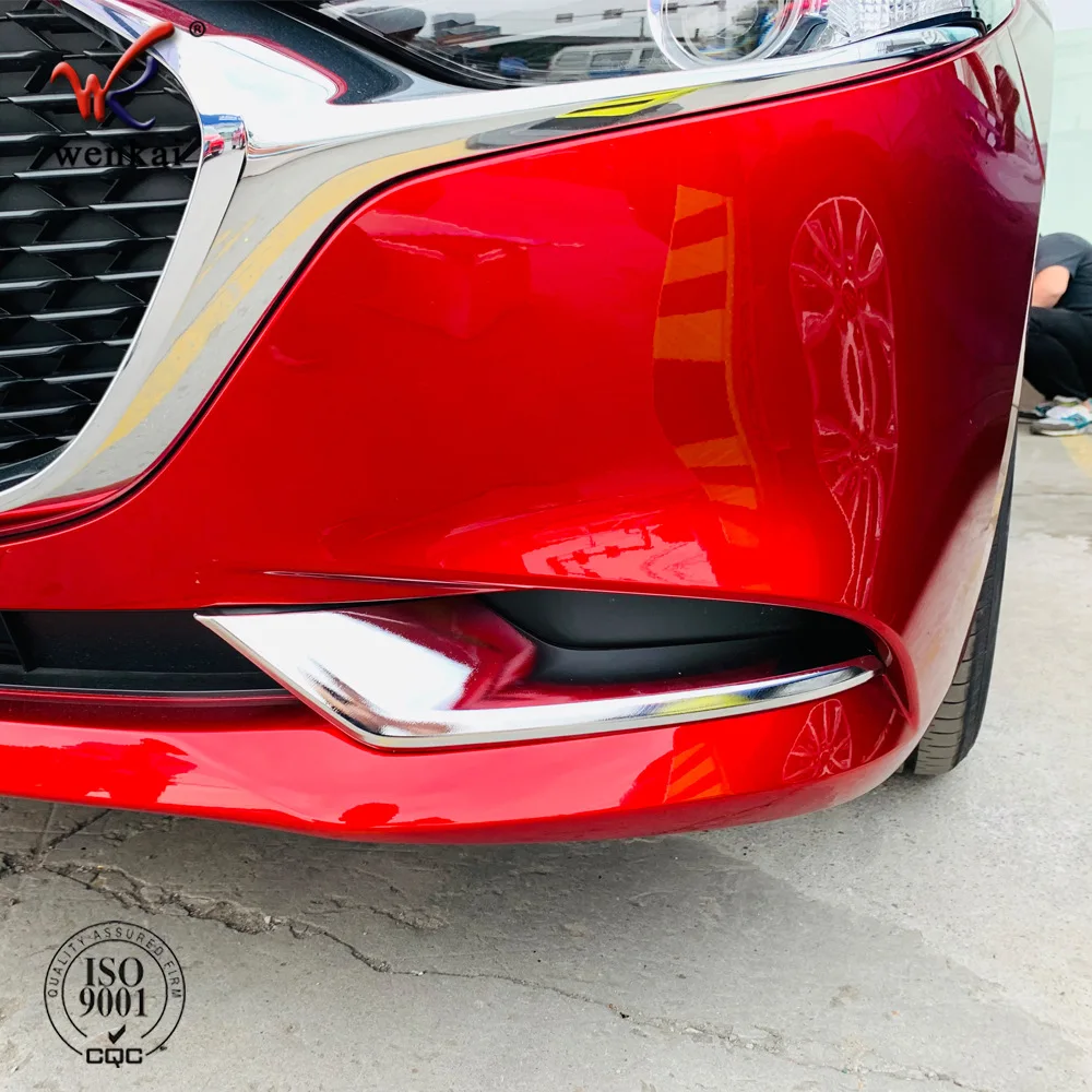 

Front Fog Light Decoration Strip Cover For 2020 Mazda 3 Axela Modification