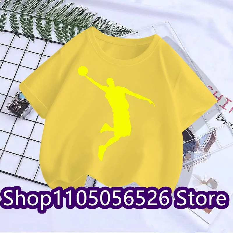 2025 Summer Brand Sports T-shirt Short Sleeve Children's T-shirt Men's and Women's Fashion Sports Top Casual T-shirt