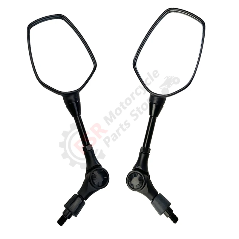 Conjunto de espelho retrovisor lh/rh, adequado para cfmoto 450mt 2024 2025 CF400-8, p/n: 6aqv-200300-6000 6aqv-200400-6000, peças originais