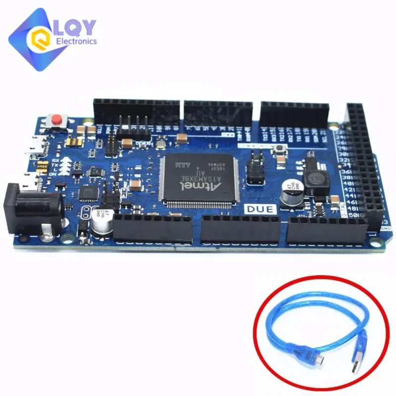 

Материнская плата управления LQY Due 2012 R3 ARM, основная плата управления ATSAM3X8E ARM с usb-кабелем