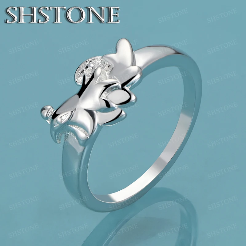 

High Quality 925 Sterling Silver Cockscomb Shaped Ring For Women Engagement Wedding Birthday Party Accessories Exquisite Jewelry