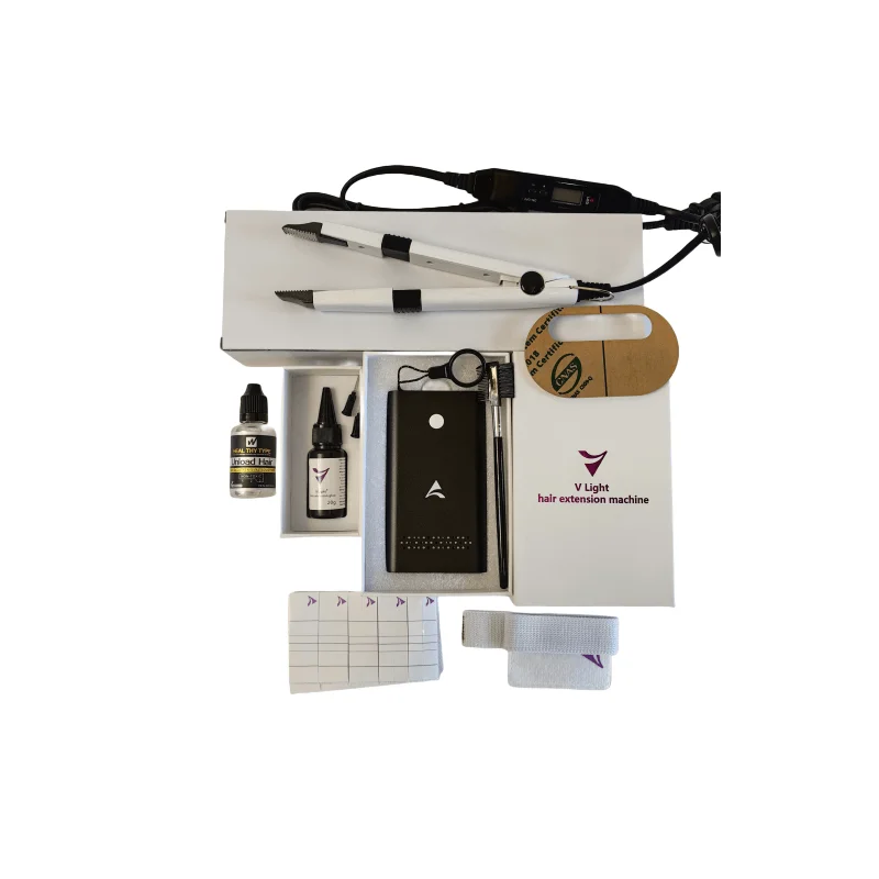 ชุดที่ยืดผมไฮเทคที่ร้อนแรงที่สุดในปี2024เทคโนโลยี V-Light ที่ที่ยืดผมติดตามได้