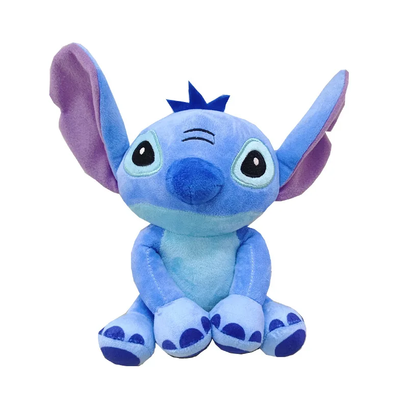 Disney Cartoon Blu Rosa Stitch Bambole di peluche Anime Giocattoli Lilo e Stitch 20CM Stich Peluche Ripiene Giocattoli Regali Di Natale per I Bambini