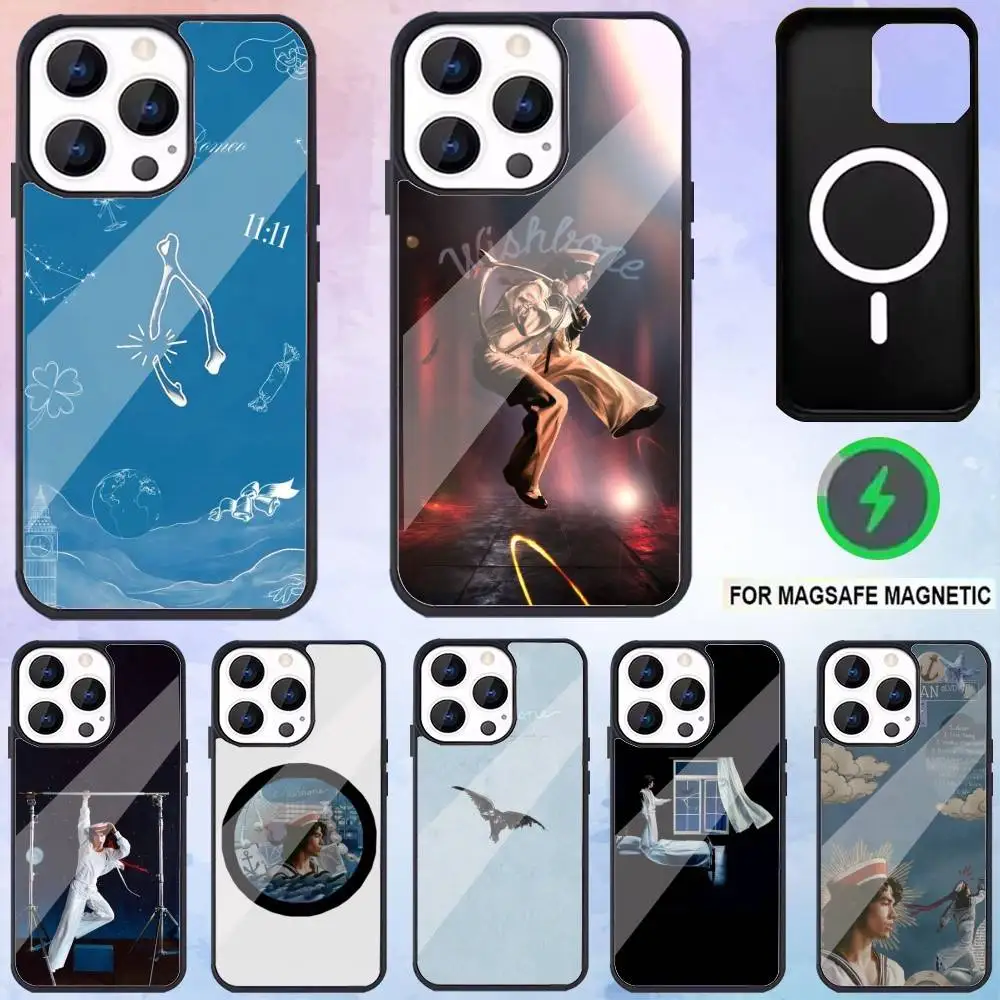 

C-Conan Gray W-Wishbone Phone Case For iPhone17,16,15,14,13,12,11 Plus,Pro Max Magnetic Magsafe Wireless Charging