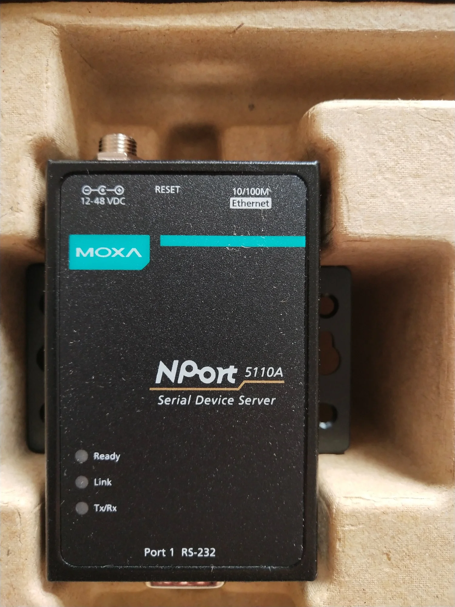 Neuer MOXA NPORT5110A-T RS-232-Server mit einem Port, auf Lager