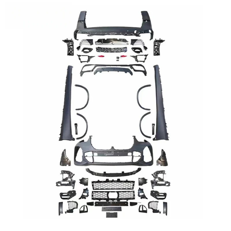 

Автомобильный комплект кузова X5 для X5 G05, обновленный MT M Tech M, спортивный полный автомобильный бампер, обвесный комплект