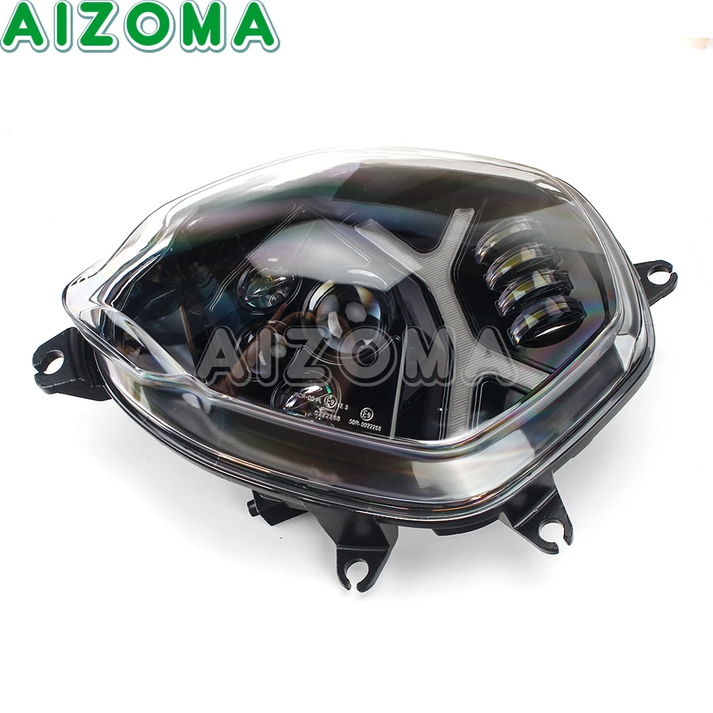 For Suzuki V STROM LED Headlight Assembly E9 Hi/Lo Beam Motorcycle DRL Headlamp For Suzuki V-STROM DL650 DL1000 DL 650 2014-2019