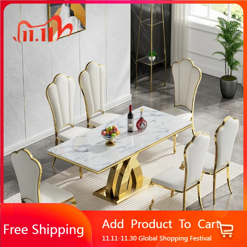 Conference Side Dining Table Restaurant Chairs Living Room Study Office Dining Table Reception Luxury Muebles Office Furniture