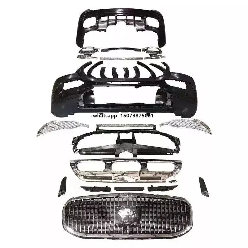 

Style PP Body Kit for GLS W167 20-22 - Front/Rear Bumper, Grille