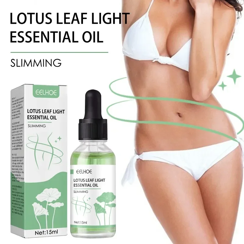 Lotus blatt abnehmen ätherisches Öl Fett verbrennung straffen dicken Bauch verlust Fett verlieren Gewicht abnehmen Gewicht verlieren Sculping Serum öle