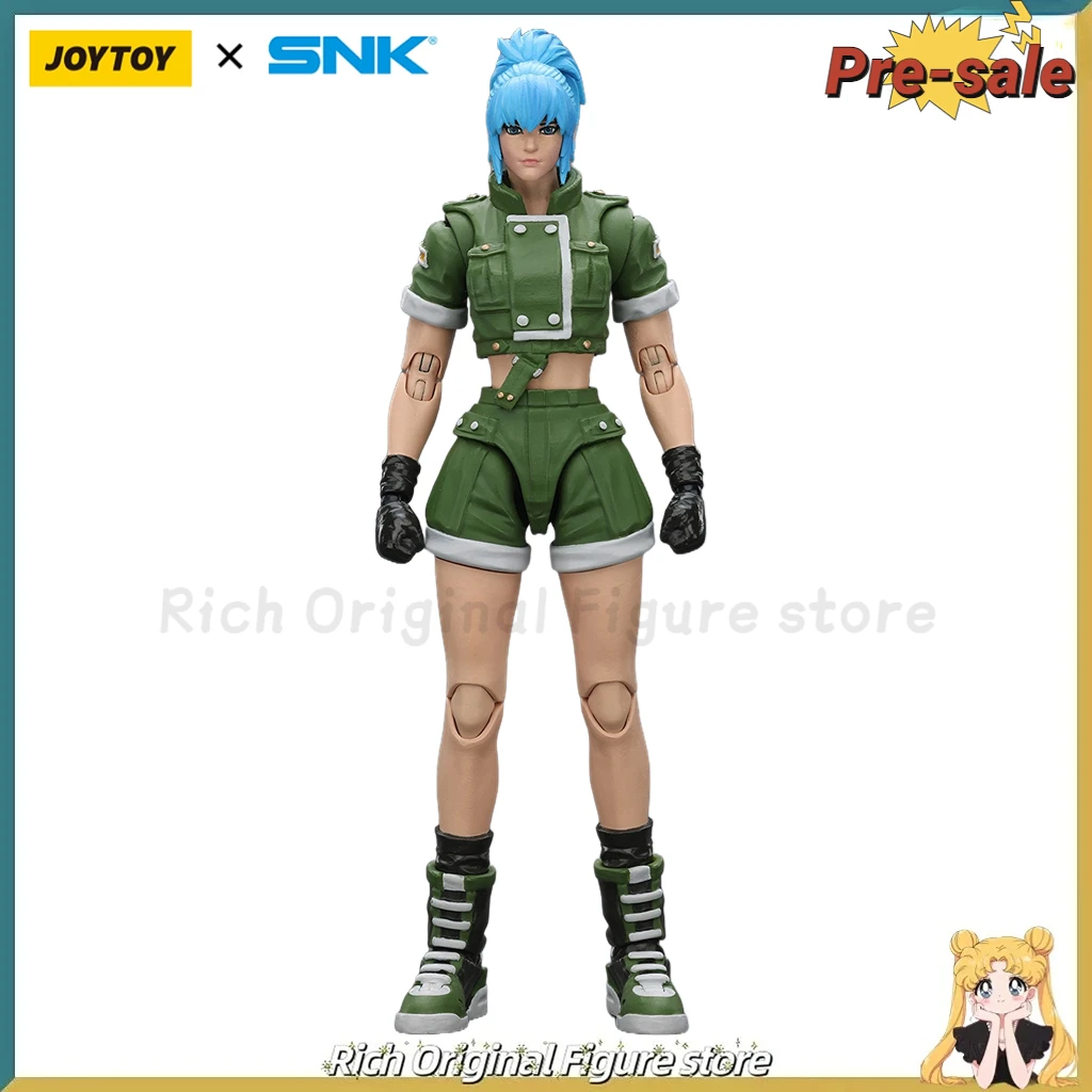 【予約販売】オリジナル JOYTOY SNK KOF'98 UMlkari ウォリアーズ チーム レオナ ハイダーン アクションフィギュア 模型玩具 人形