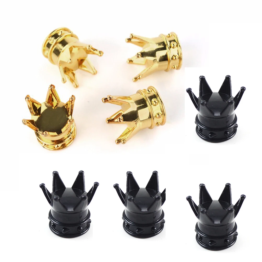 

8pcs Decorative Durable ABS Material Funny Caps Tire Caps Bike Bike Cover Tire Covers Funny Design Sealed Effect