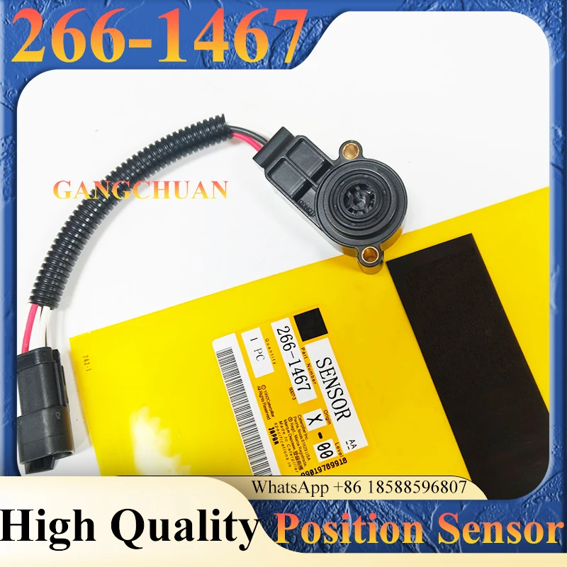 266-1466 266-1467 Throttle Position Sensor 2661466 for Engine C7 C13 C15 3126B 3406E 2661467 for Engine C9 C13