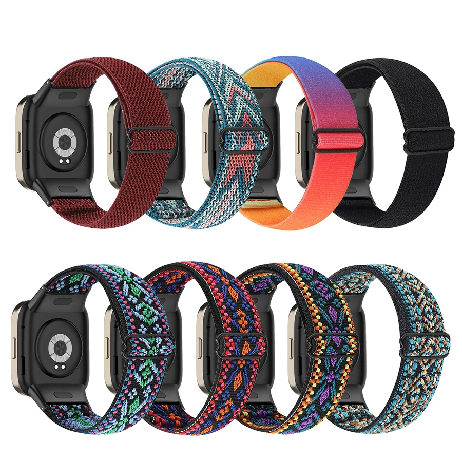 Nylon Strap For Redmi Watch 3 Smart Watch Band Braided Elastic Wristband For Xiaomi Redmi Watch 3 Lite Strap Bracelet Correa