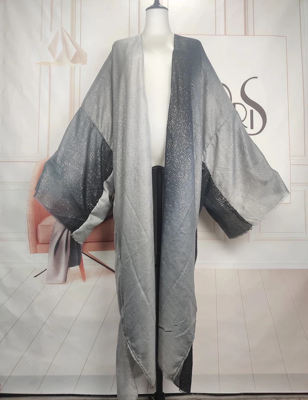 Autumn Fashion African Bloggers Floral Cotton Loose Kimonos Causal Boho Europe Designer Swimwear Long Cardigans For Holiday image 5