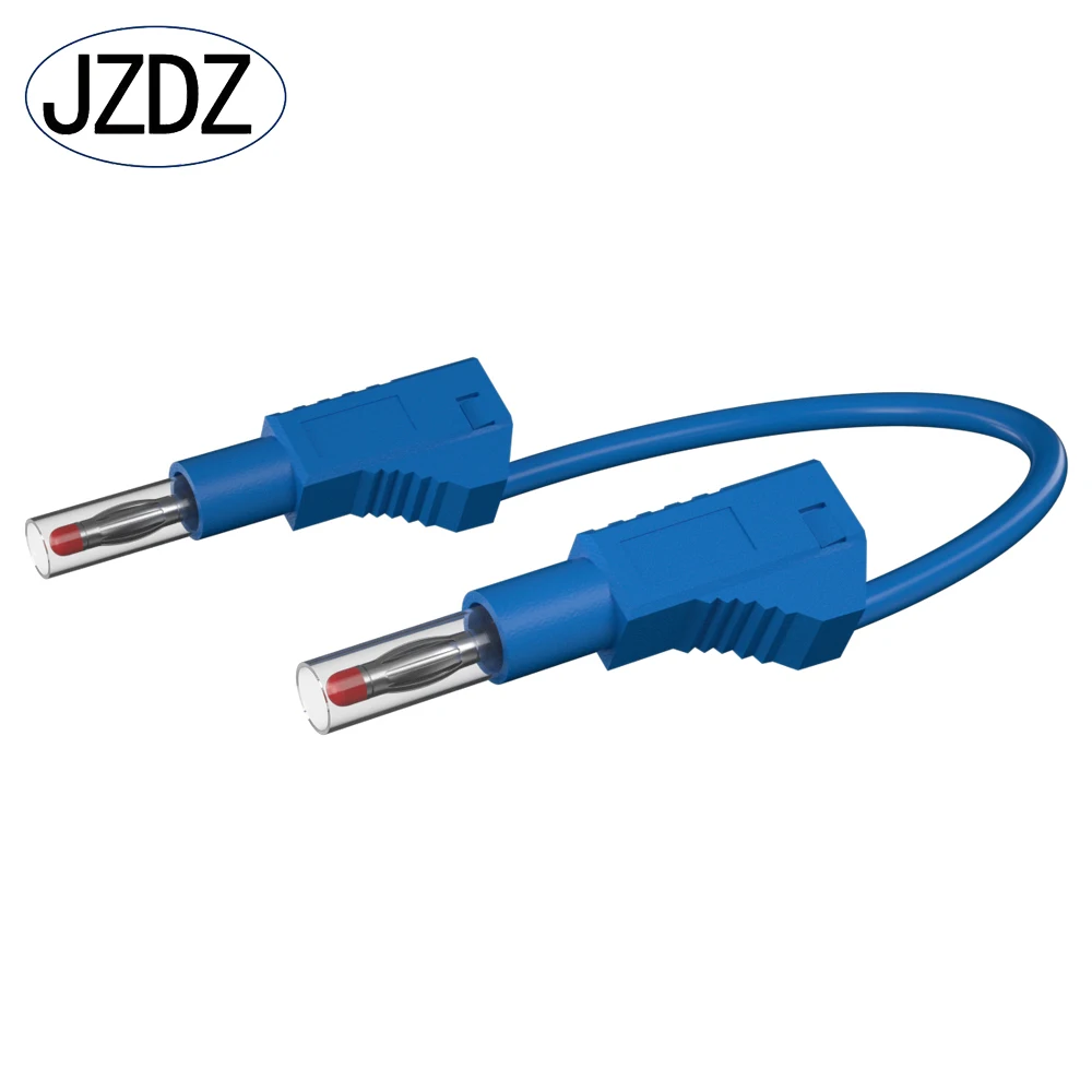 Imagem -06 - Jzdz 200cm Peças Retrátil mm Plugue Banana Multímetro Cabos de Teste Cabo Linha Fio Ferramentas de Teste Elétrico Personalizado 70022 Mais z