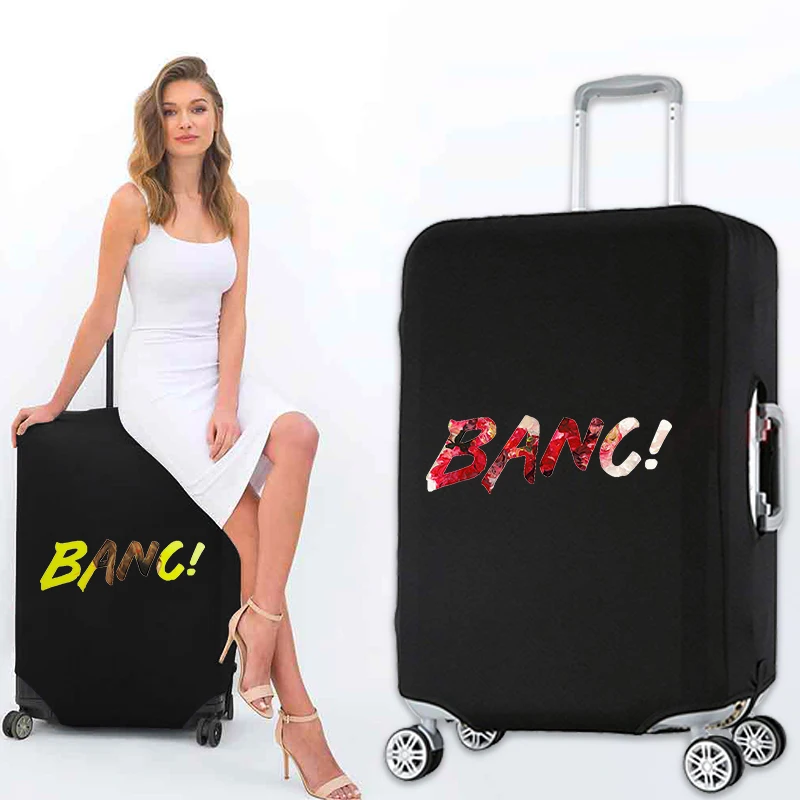 

Creative City Silhouette Luggage Cover Washable Protective Cover Elastic Dust Cover Suitable for 18-32 Inch Travel Accessories