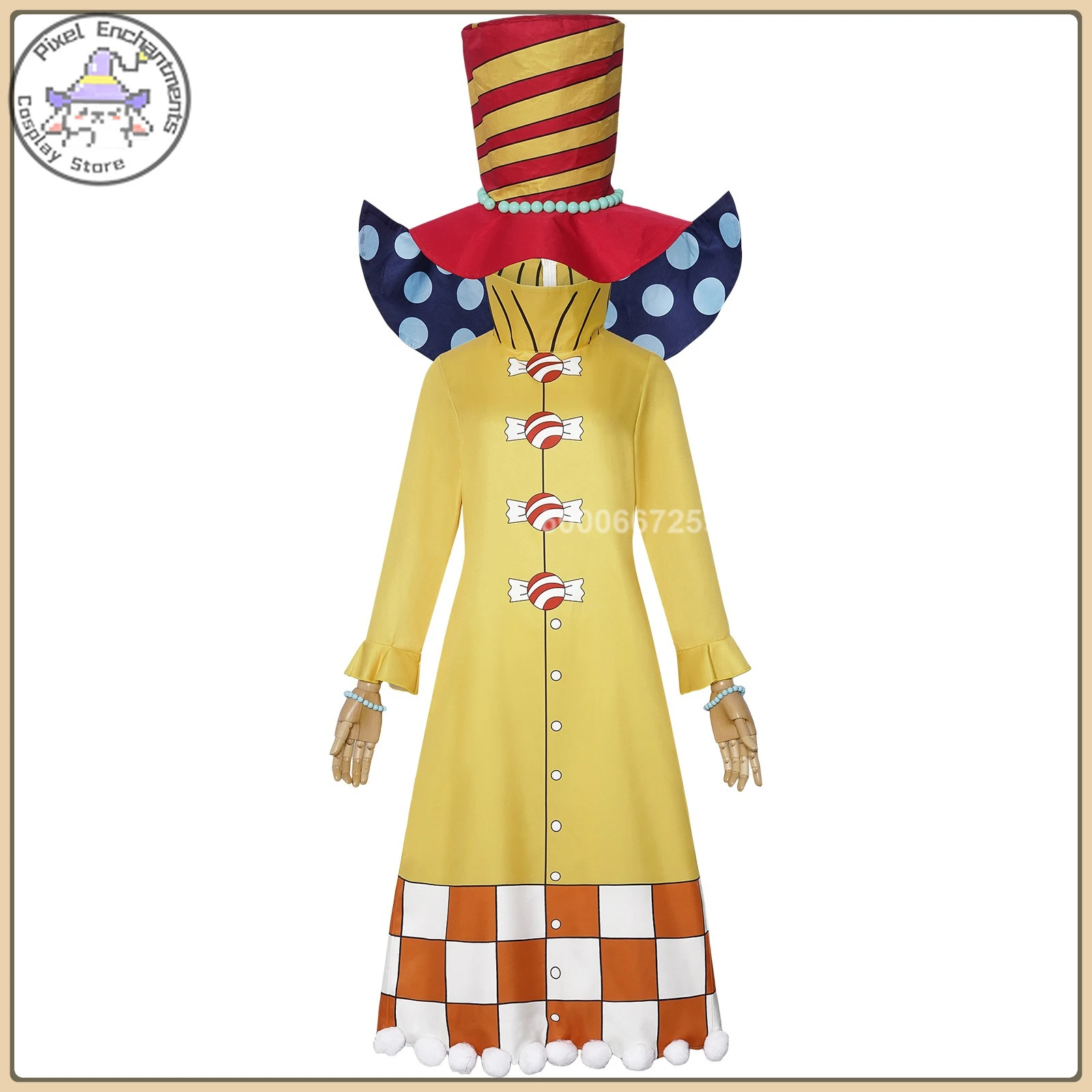 

Anime Perospero Role Playing Costume Classic Hat Set Full Set High Quality Comic Con Party Anime Clothes (Male/Female Adult)