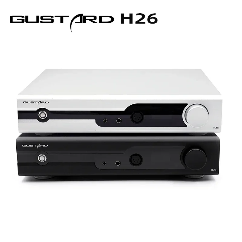 

Gustard H26 Fully Balanced Discrete Class A Amplifier Two Gains with Remote Control Headphone Amplifier Hifi AMP