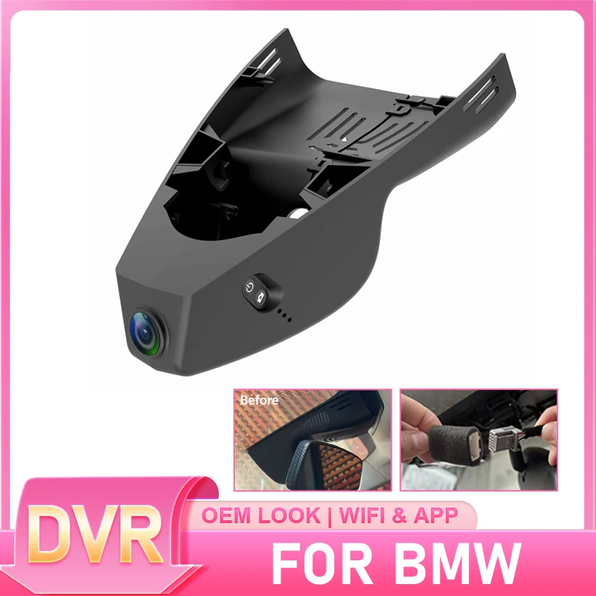 

Car DVR Dash Cam Camera Video Recorder Plug and Play for BMW 3 4 Series G20 G21 G22 G23 G26 i3 G28 BEV 2019~2024 Night Vision