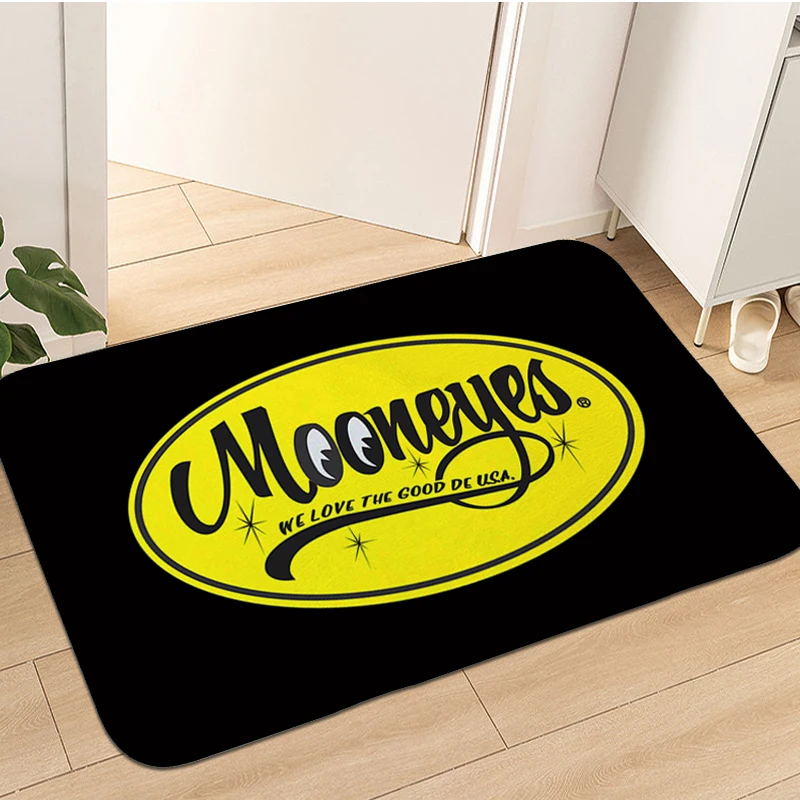 Carpet for Bedroom M-Moooneyes Living Room Kitchen Home Entrance Mats Non Slip Custom Bathroom Rug Soft Room Decorating Items