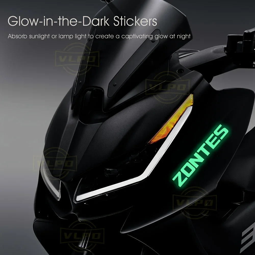 

Motorcycle Glow Stickers 368g 703f Night Riding Decals Zontes G1 250R 350E 310X