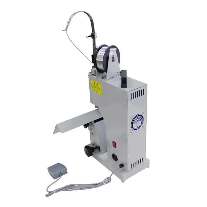 Automatic Electric Flat Saddle Binding Machine Booklet Staler With M2000 Staple Head For Printing Shop Factory