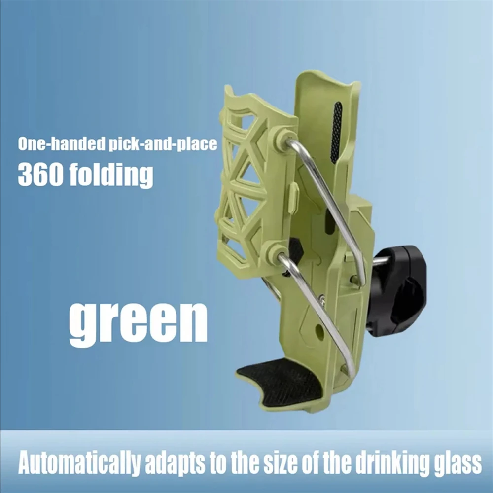 Verstellbarer Motorrad-Fahrrad-Getränkehalter Lenker-Wasserflaschenhalterung für 32-77mm für Fahrräder
