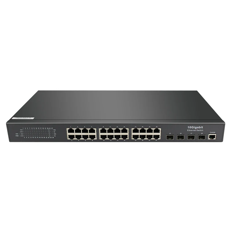 BK 2021 New Arrival 24 RJ45 port and 4 SFP+ TP-link Switch