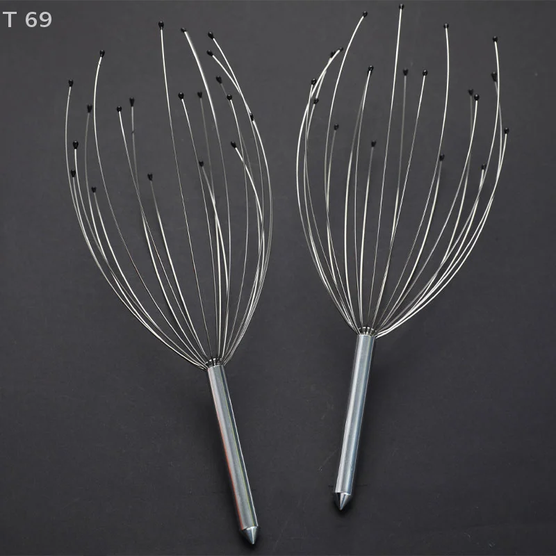 20 Metal Octopus Octopus Octopus Scalp Massager Wire Spider Leg Head Massage Claw Scraping Deep Relaxation