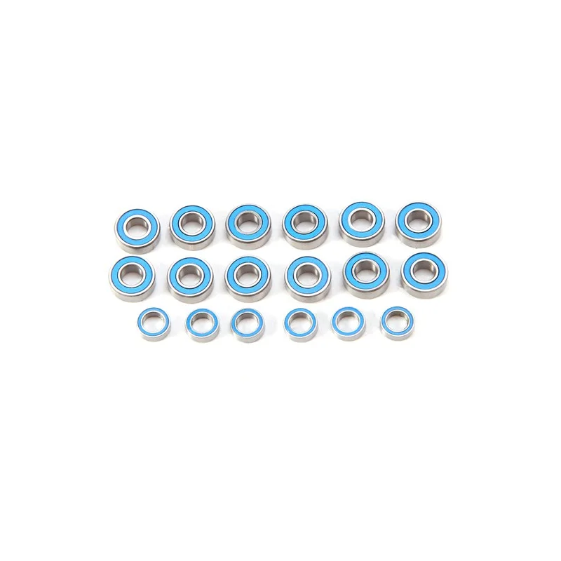 18PCS Rubber Sealed Ball Bearing Kit for Tamiya M-05 M-06 M05 M06 RC Dancing Rider Upgrades Parts Accessories