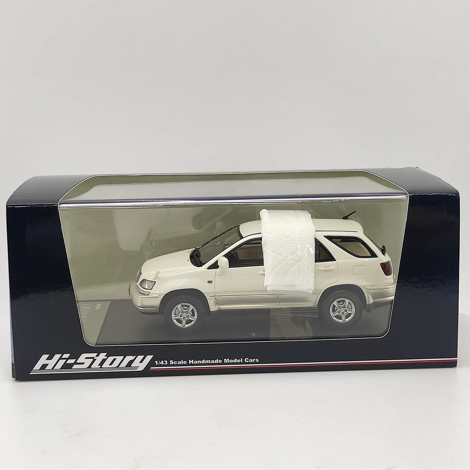 عيب مرحبا ستوري 1/43 مقياس تويوتا أسد البحر 3.0 الدفع الرباعي G عدة 1997 الراتنج نموذج سيارة تحصيل لعبة هدية تذكارية العرض #6