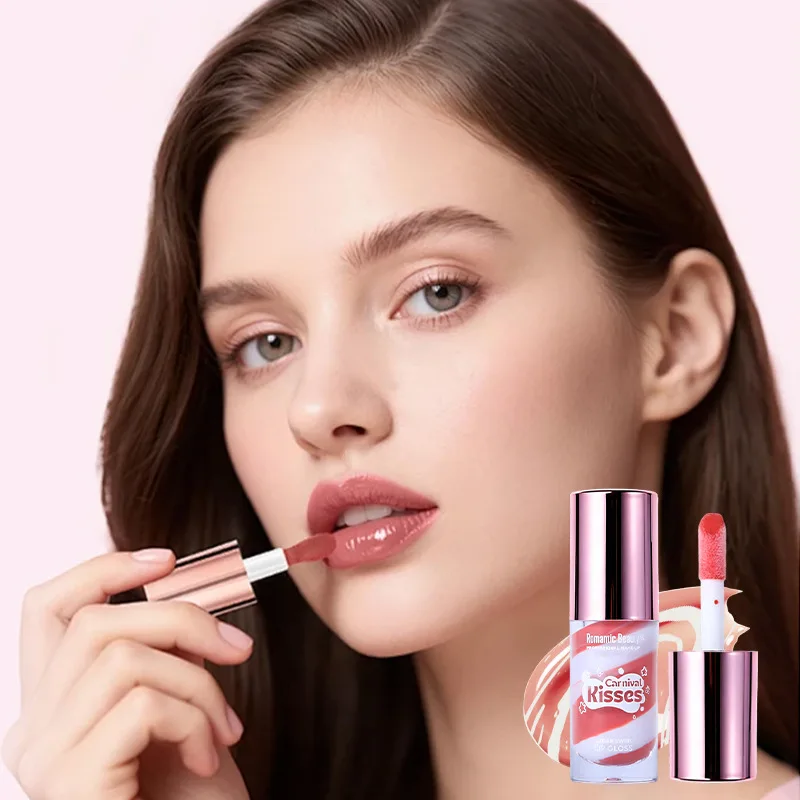 6 Color Pearlescent Lip Gloss Long-Lasting Moisturizing Waterproof Liquid Lipstick Non-Stick Fine Shimmer High Pigment Cosmetics