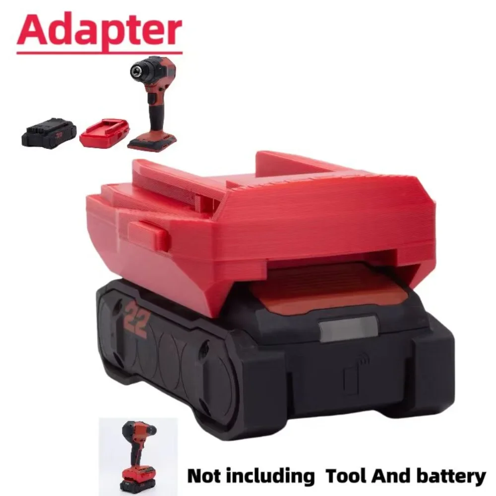 Convertidor/adaptador para Hilti Nuron (B22-55 B22-85 B22-170 B22-255) uso de batería de litio para herramientas de la serie de baterías HILTI B22