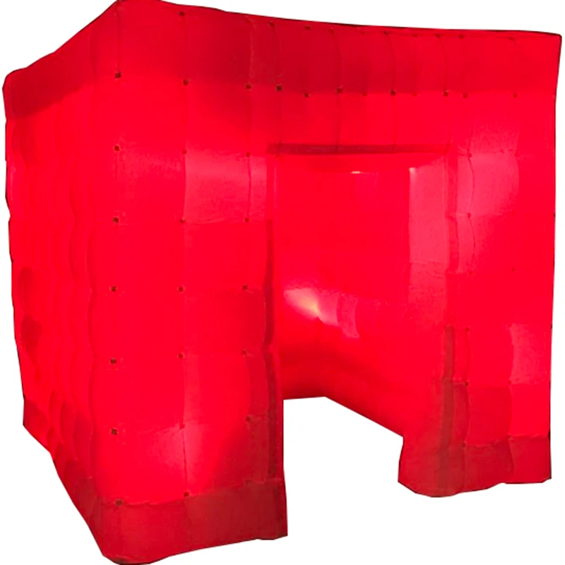 Inflatable photo booth explosive water cube small tent customization