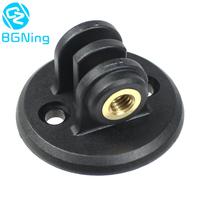 Bicycle Computer Mount Camera Adaptor Set for Garmin Bryton for GOPRO Camera Bracket Holder Holes Pitch 20mm