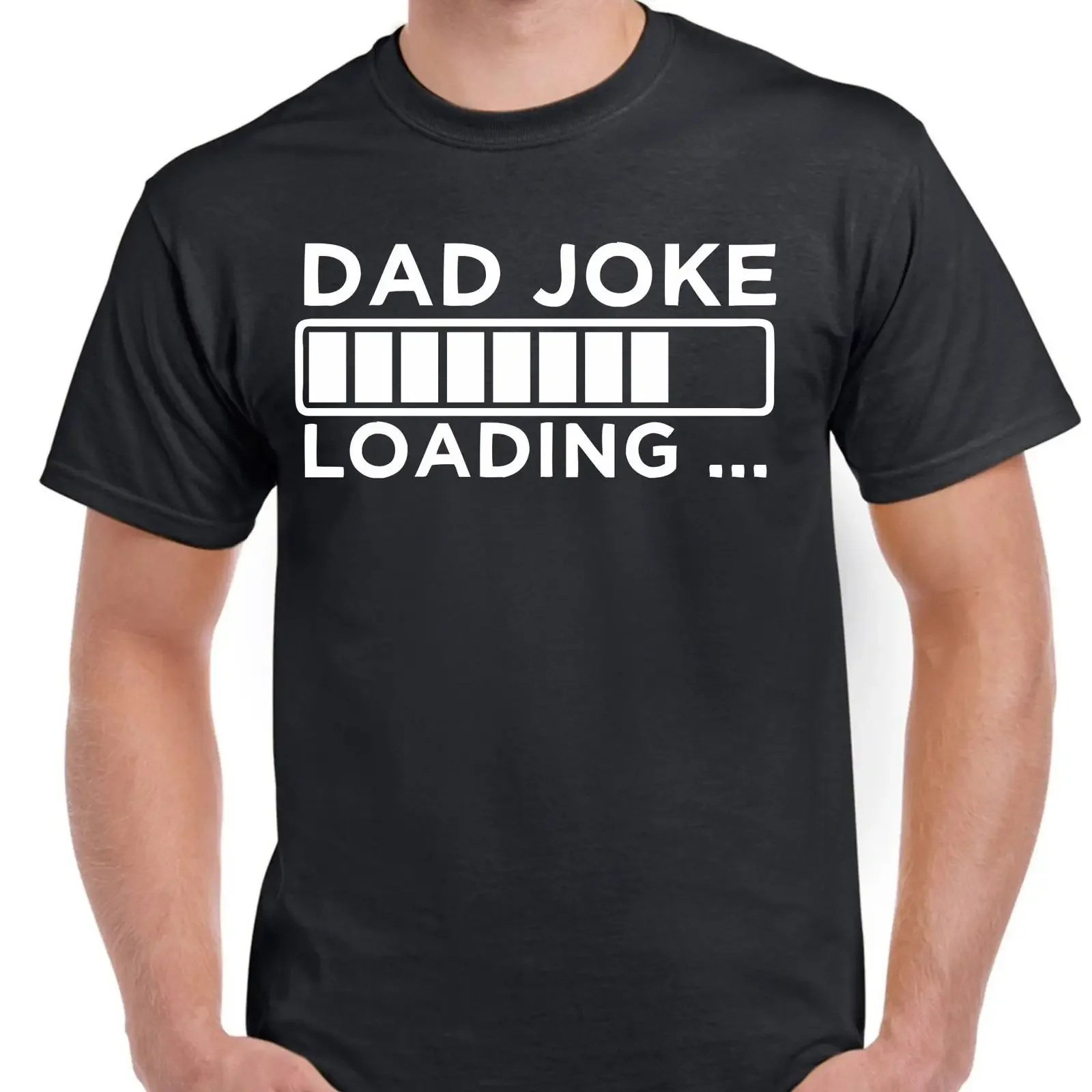 Dad Joke Loading Cotton T Shirt Funny Father amp 39 s Day Fun Daddy Birthday vintage Washed Comfortable Unisex Stylish Casual