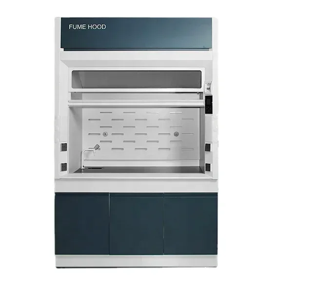 Excellent Top QualityHigh Quality Movable Ceiling Mounted Fume Extractor Stainless Steel Enclosed Laboratory Fume Hood For Sale