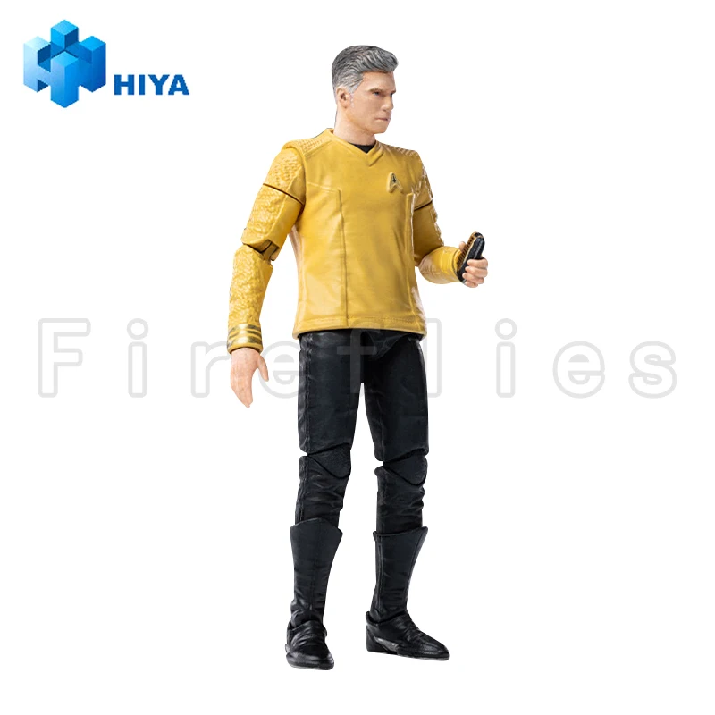 [Pre-Order]1/18 HIYA Action Figure Exquisite Mini Series Star Trek Strange New Worlds Pike Anime Collection Model Toy