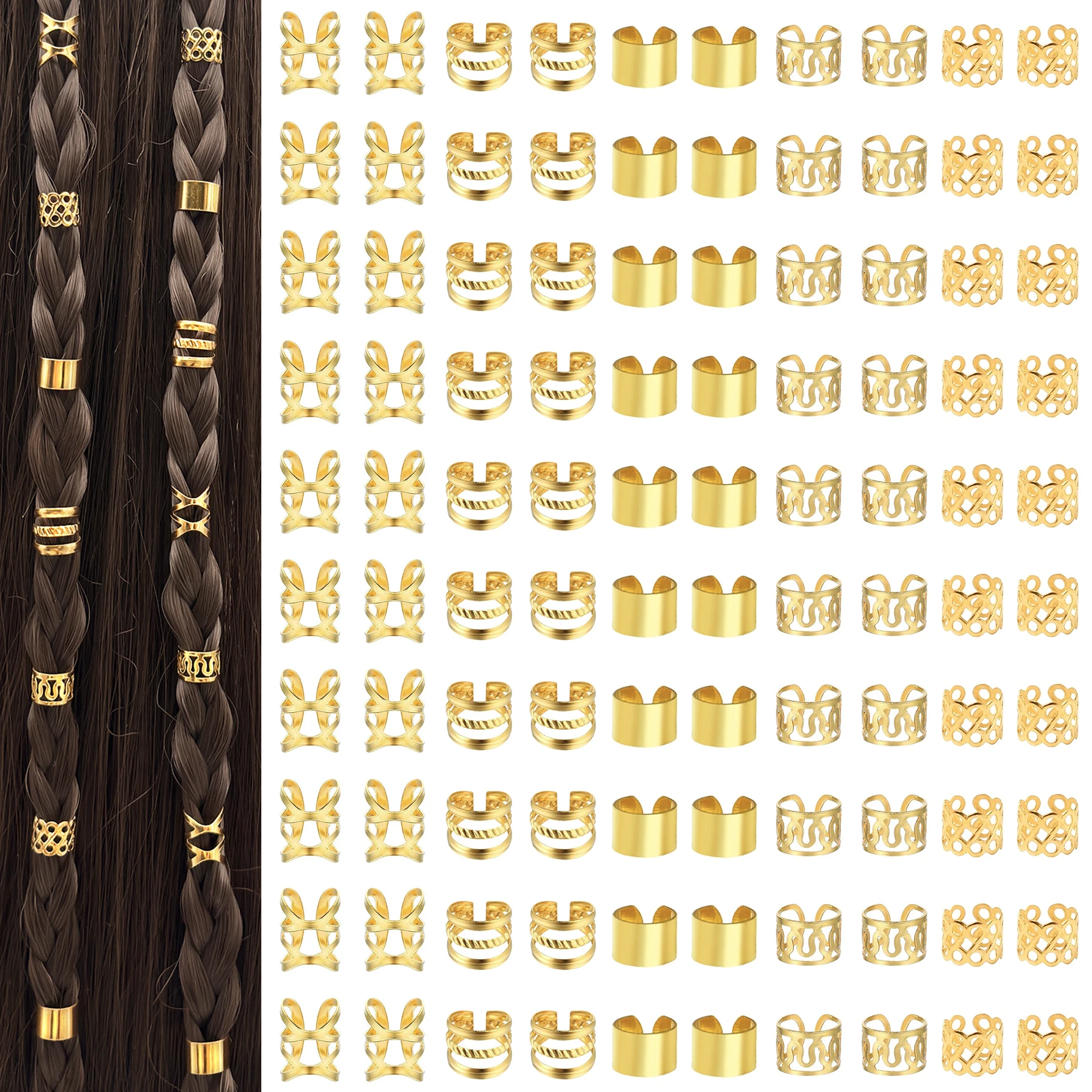 เครื่องประดับผมสำหรับถักเปีย 5 - Jewelry Making Adults บทวิจารณ์และราคา