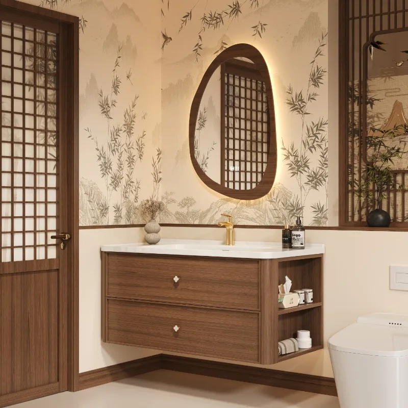 

Waterproof Drawers Bathroom Cabinet Hang Design Clearance Bathroom Mirror Cabinet Storage Display Mobile Da Bagno Furniture Home