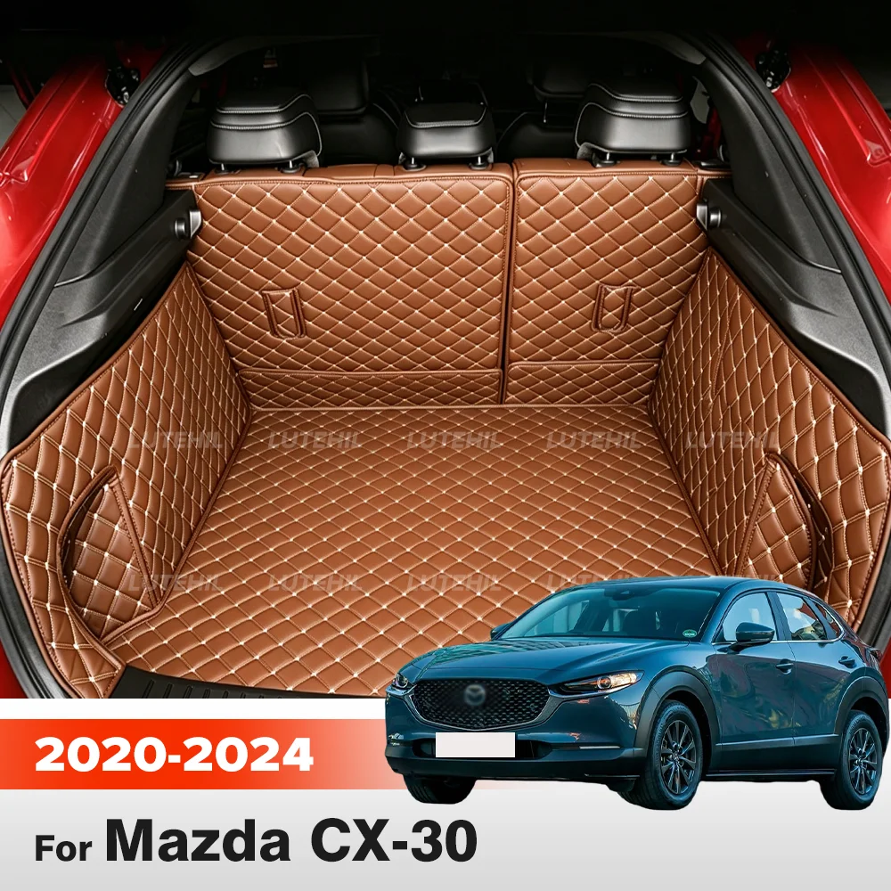 

Cargo Liner Fit For Mazda CX-30 2024 2023 2022 2021 2020 Trunk Mat Carpet with Backrest Protectors Cargo Mat Accessories