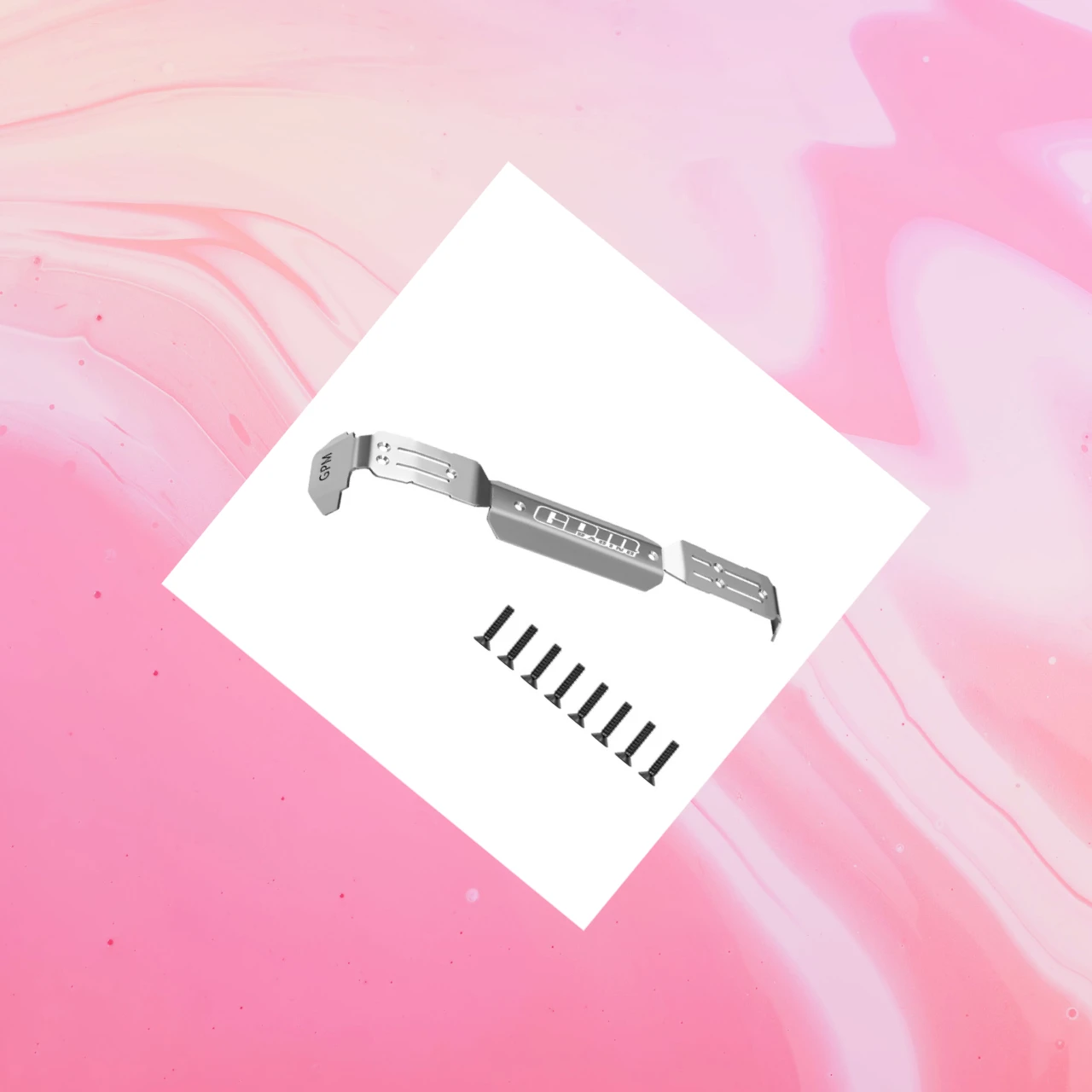 هيكل GPM من الفولاذ المقاوم للصدأ، انزلاق مركزي كامل بسمك 2 مم TRAXXAS Mini Maxx Mini XRT #1