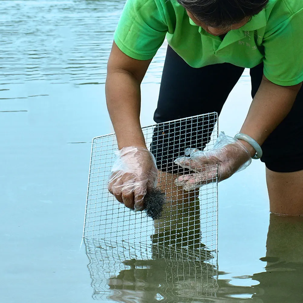 

2pcs Stainless Steel Bbq Grill Net For Gas Charcoal Propane Electric Grills Roast Mesh Oil Draining Tool Barbecue Accessories