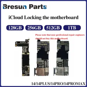 Bilashmart Motherboard locked can't use iPhone 14 14Plus 14Pro 14Promax swap practice logic board boot screen test motherboard