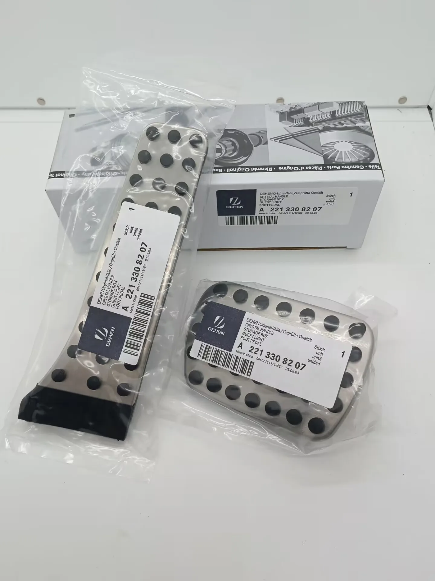 لمرسيدس بنز 2020-2023 GLE GLS الفئة W167 V167 كوبيه C167 X167 AMG GLE53 GLS63 سيارة مسرع بدال فرامل منصات غطاء الكسوة #4